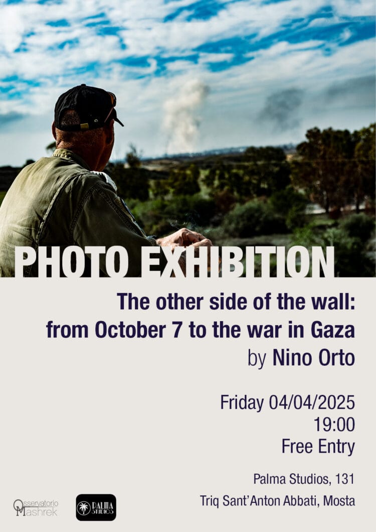 “The Other Side of The Wall: From October 7 to the War in Gaza” to Be Hosted in Malta