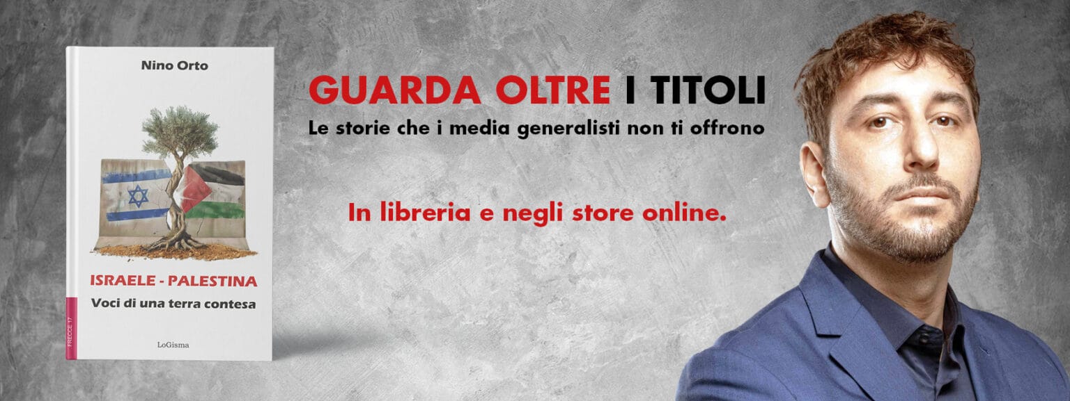 Copertina del libro su Israele e Palestina scritto da Nino Orto
